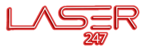 Laser247 logo